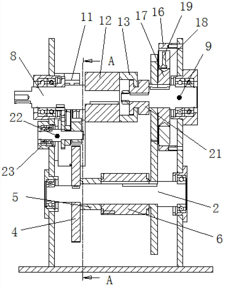 Heavy ascending-descending putting-releasing device