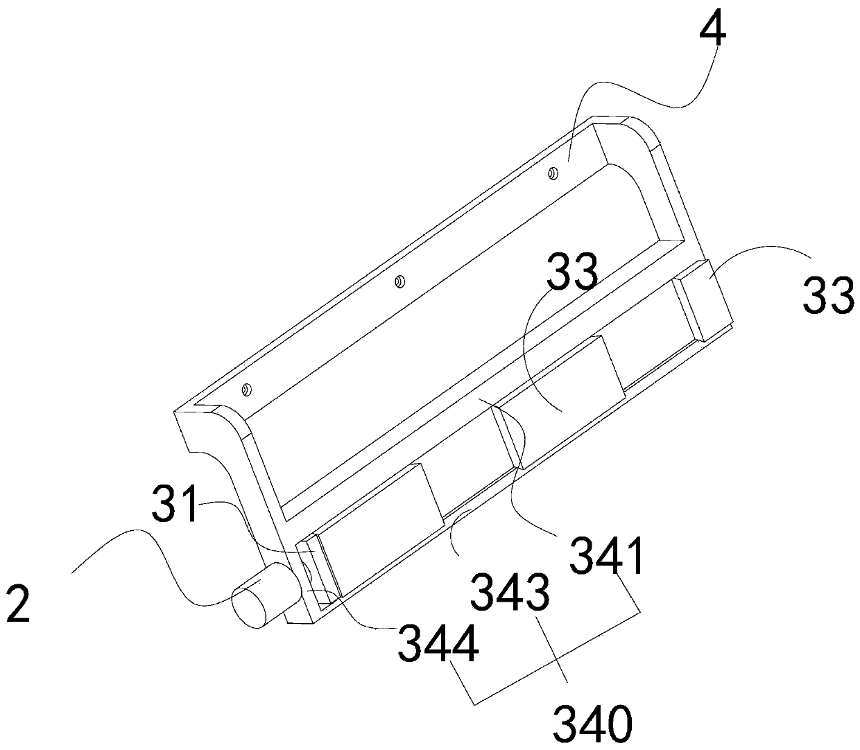 Auxiliary heat transfer mechanism, outboard load and space station