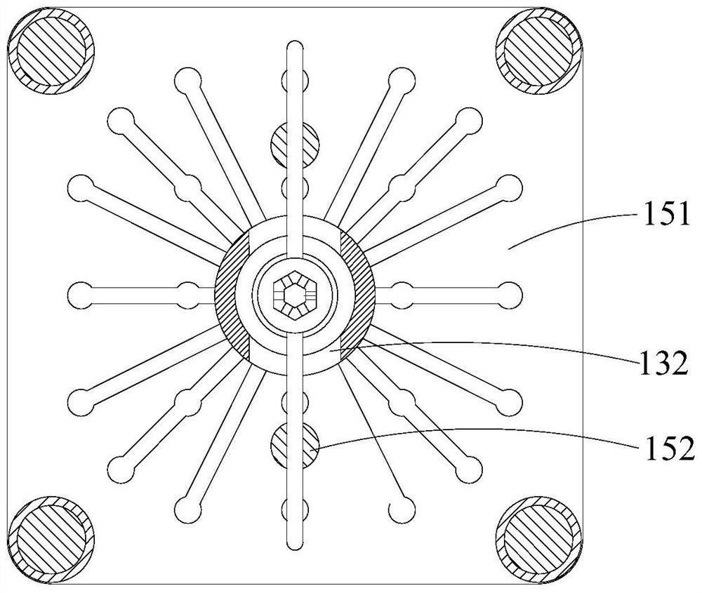 Replacement tool for related components of control rods in nuclear power plants