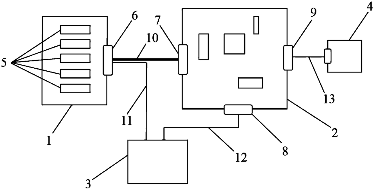 A Flash device erase and writing life testing system device