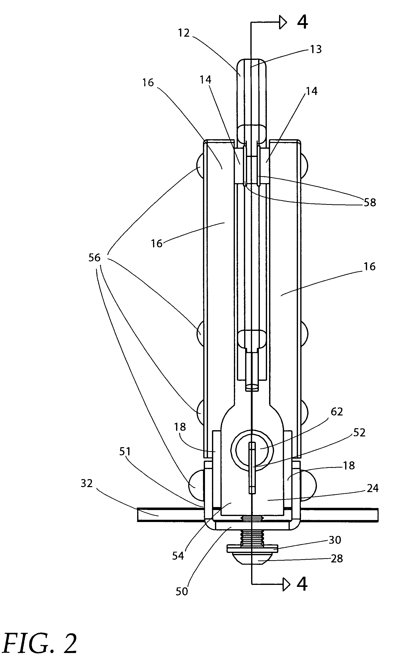 Universally adjustable gun rack and lock assembly