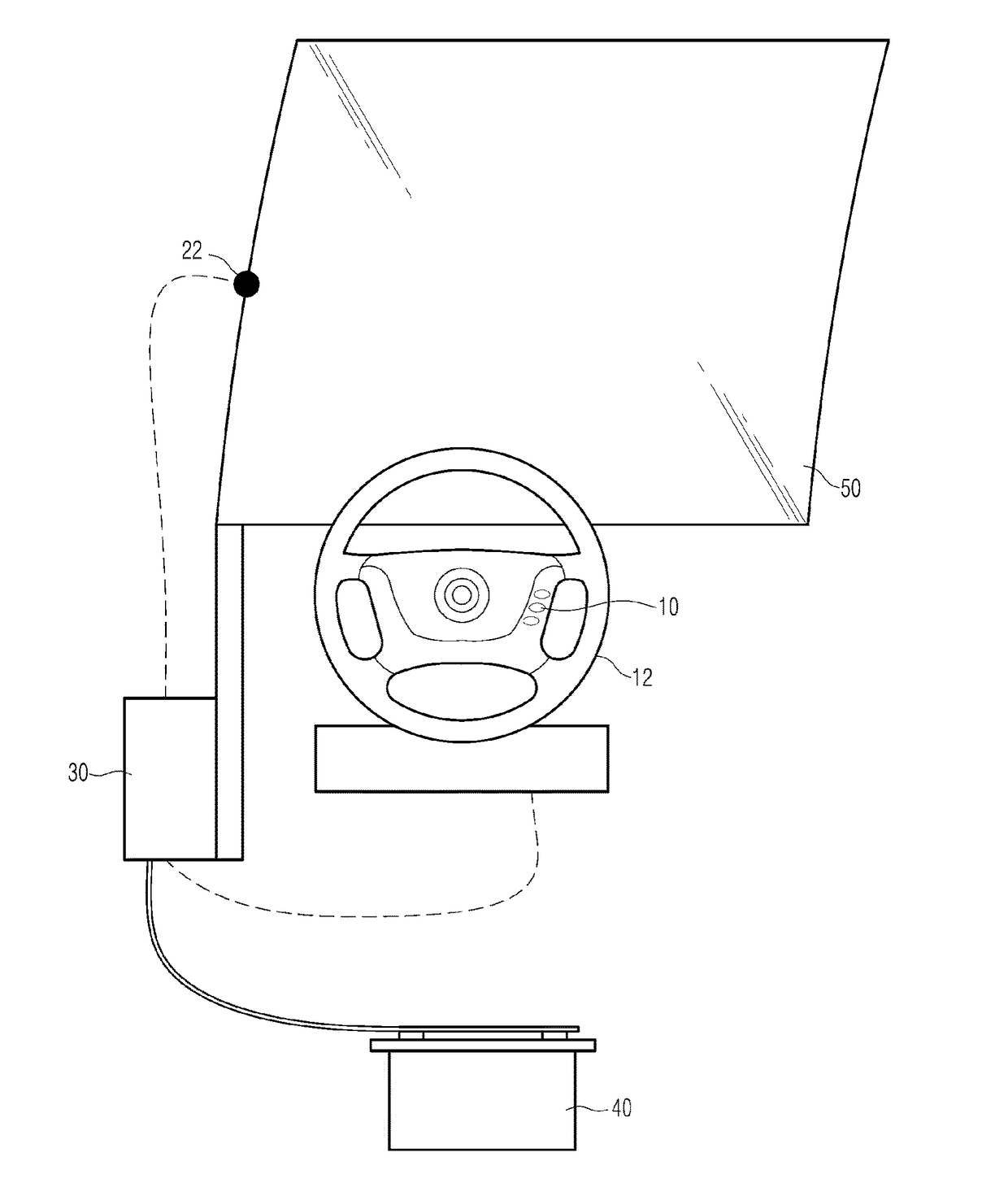 Apparatus for controlling tint of display panel provided on vehicle window to adjust light transmittance