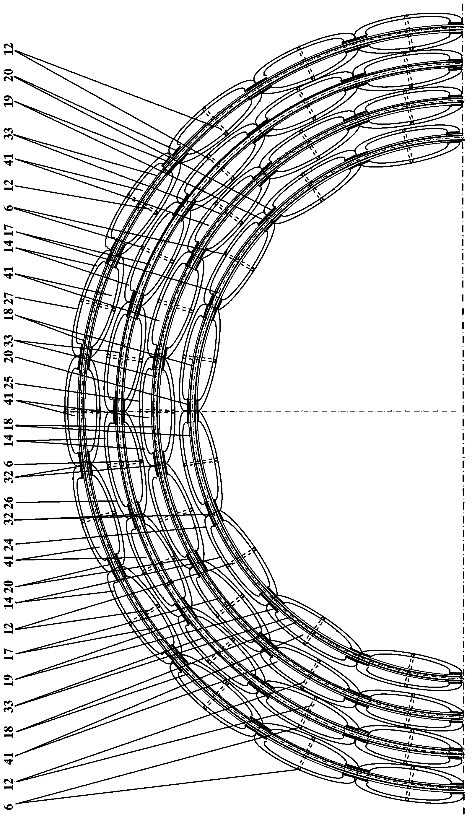 Quasi-ideal iron core and electromagnetic conversion device using same