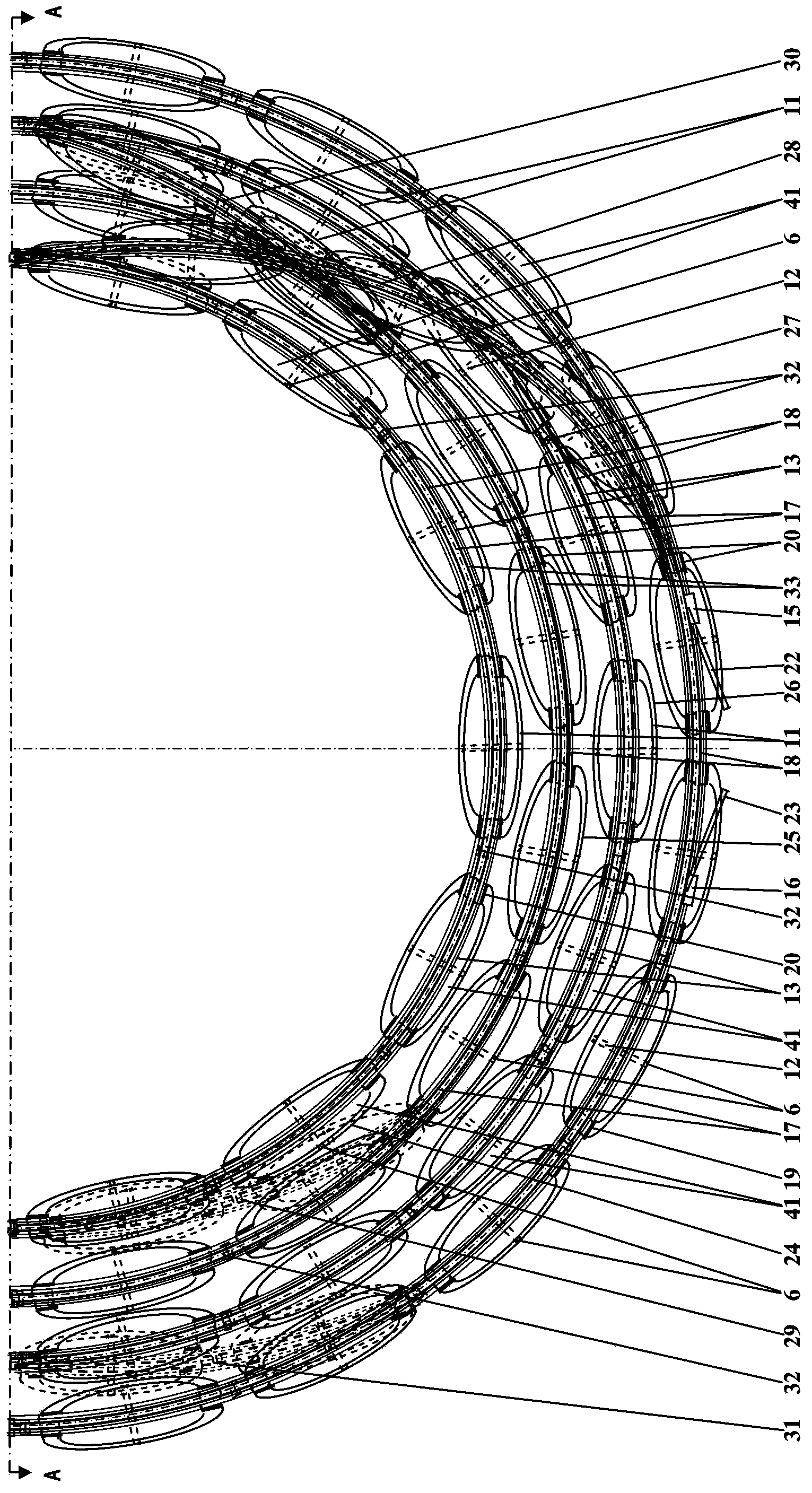 Quasi-ideal iron core and electromagnetic conversion device using same