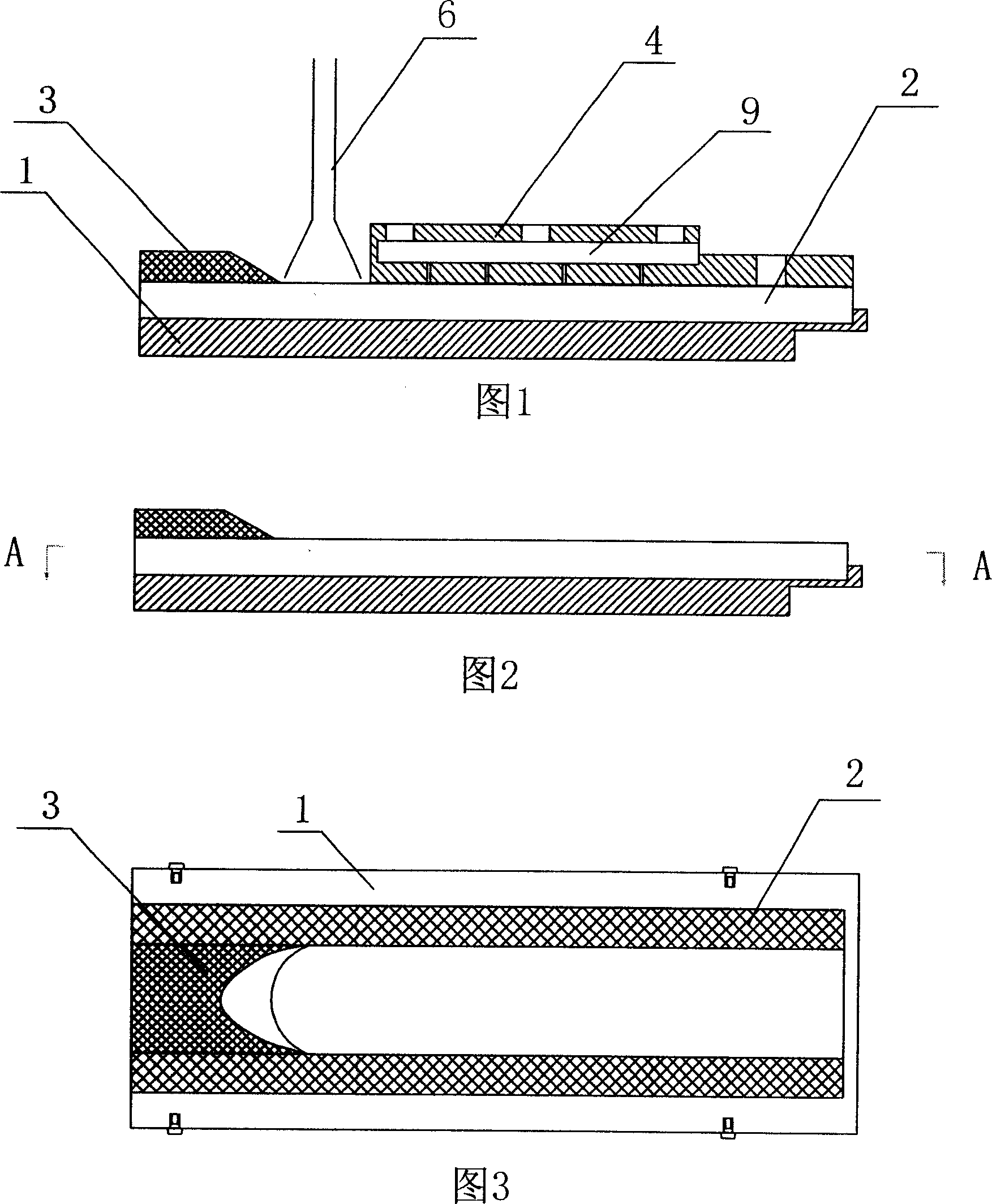 Shaping device of fluorophosphate optical glass and its shaping method