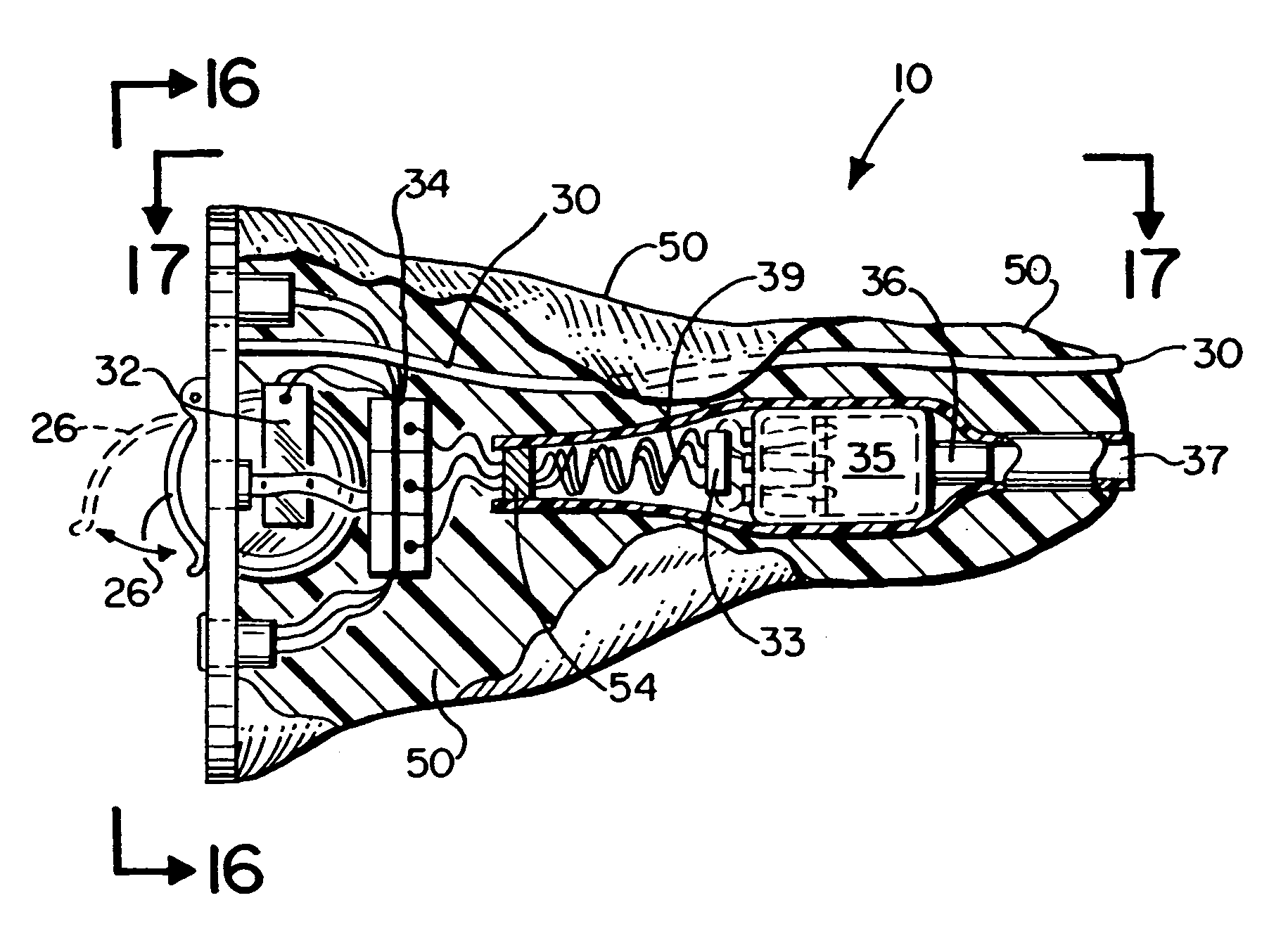 Soft hearing aid with stainless steel wire