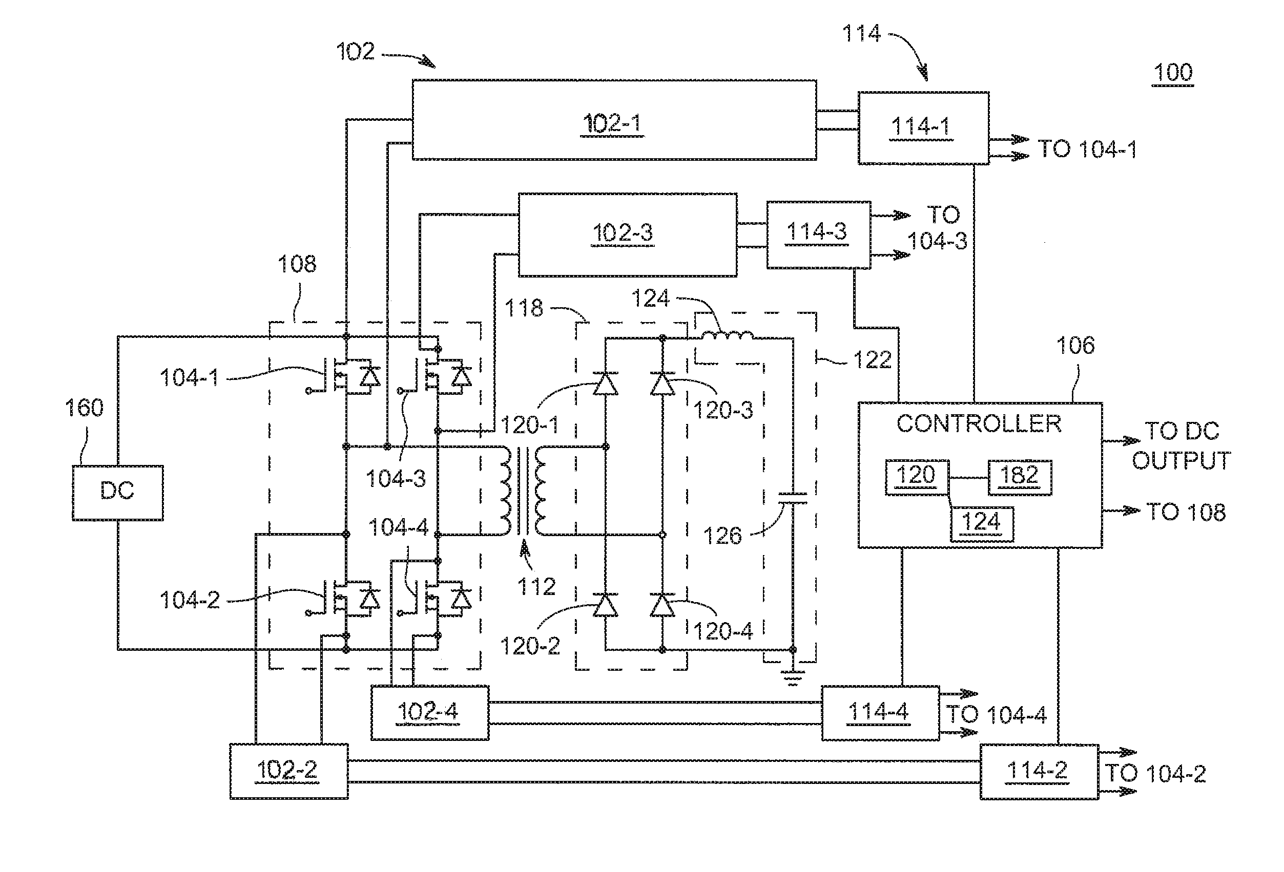 Isolated gate driver auxiliary power supply
