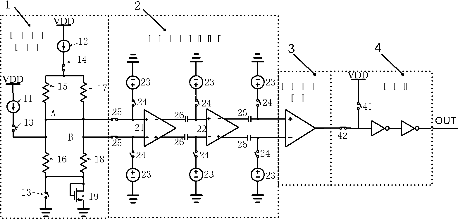 High-precision electromigration early warning circuit