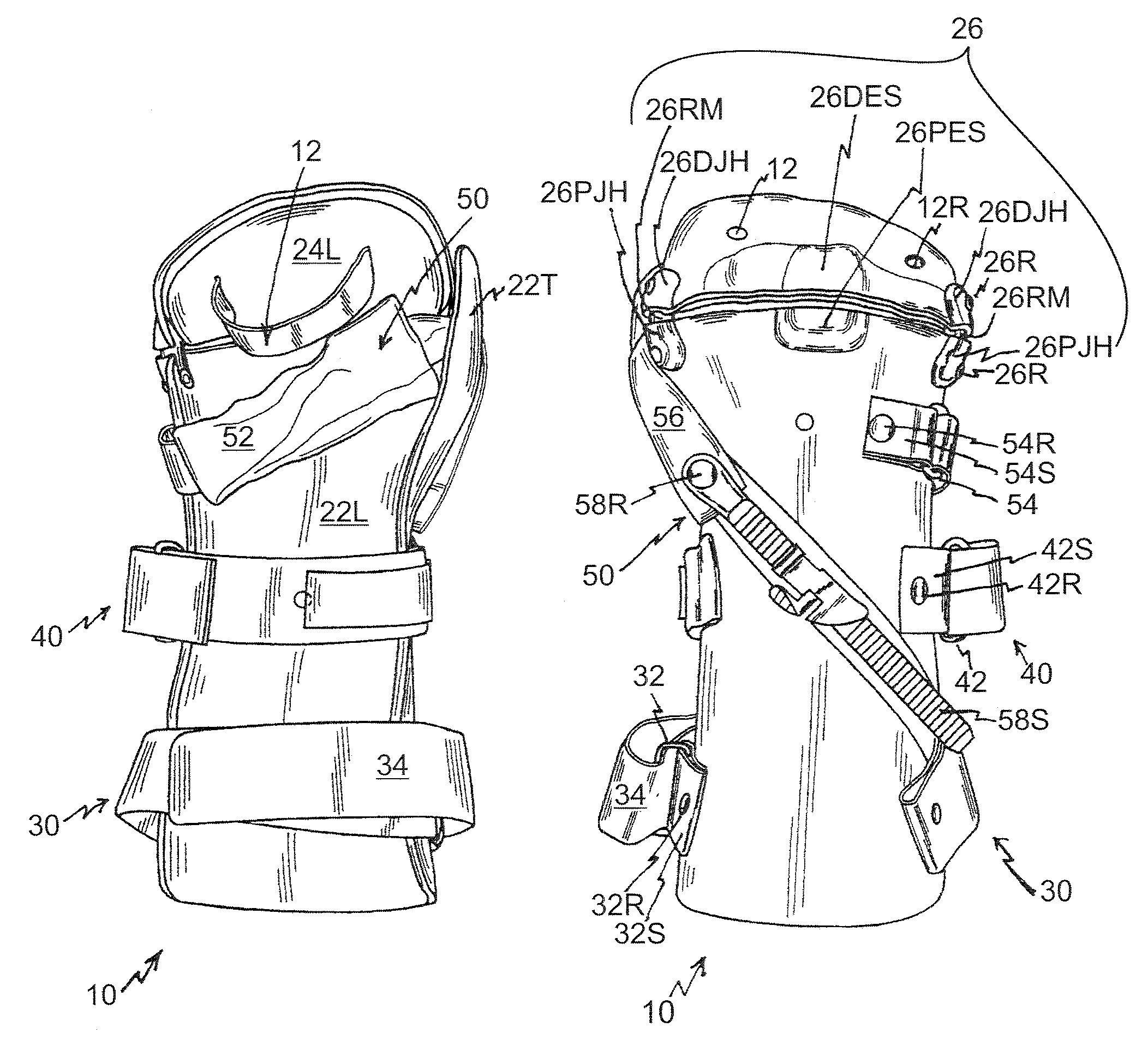 Forelimb brace device