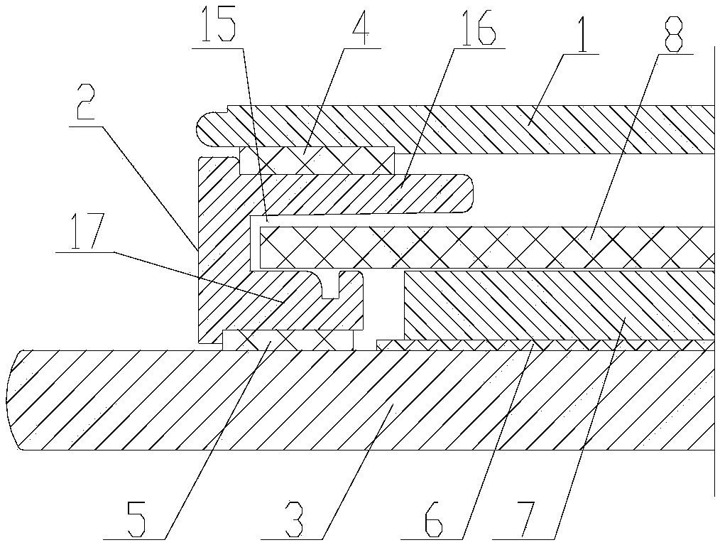 Zero frame suspended liquid crystal display equipment and assembly method thereof