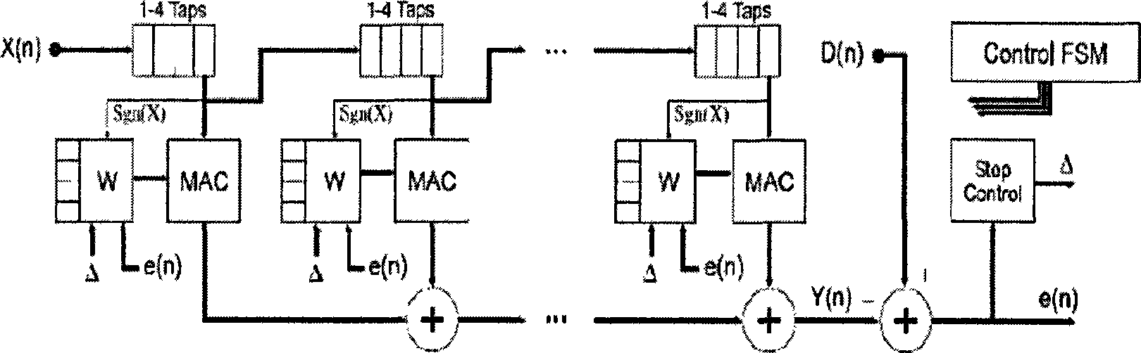 Echo noise suppressor