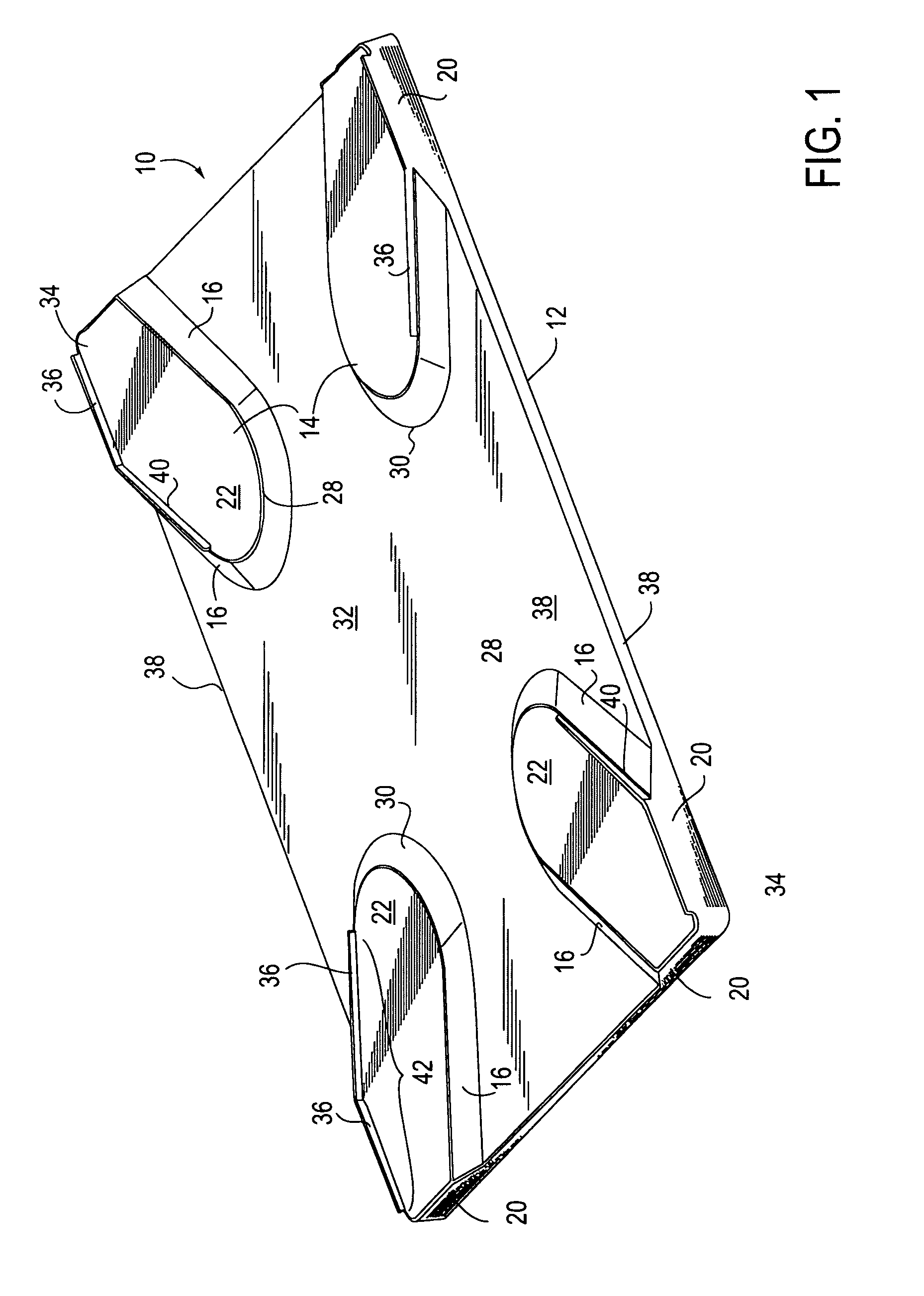 Thermal insulating board for laptop computers