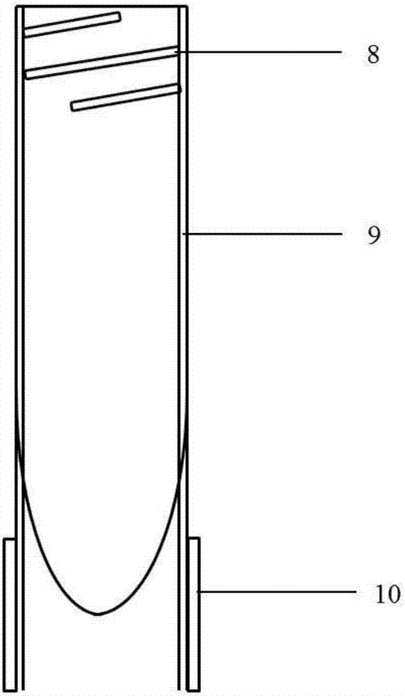 Large ovarian tissue vitrification freezing carrier and application thereof