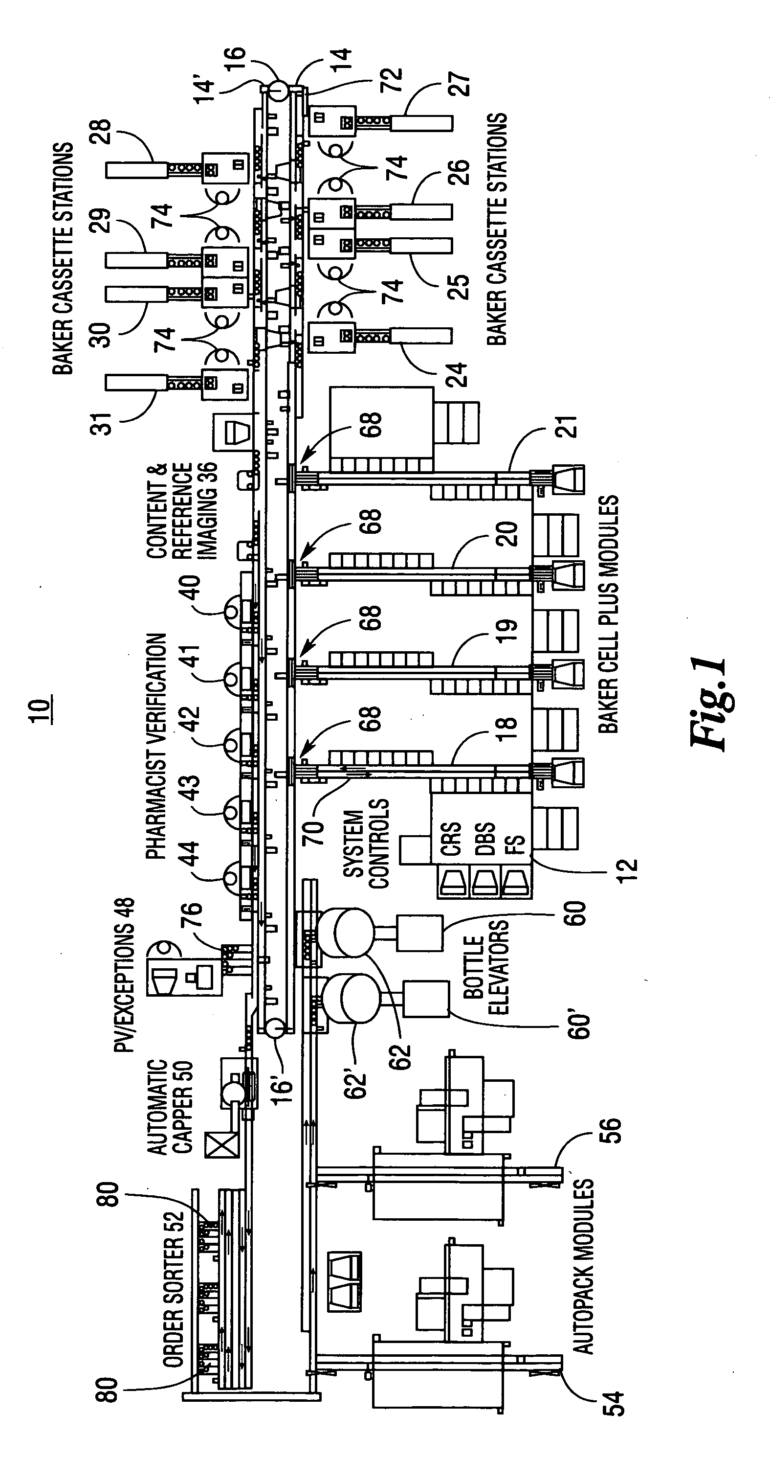 System for identifying and sorting orders