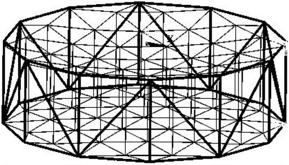 Satellite-borne netted deployable antenna structure optimizing method in consideration of on-orbit thermal environment