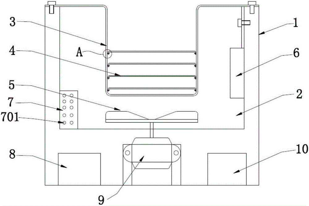 TF card cleaning device and cleaning method thereof