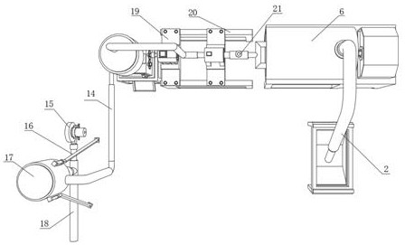 PVC ingredient particle processing device for UPVC production