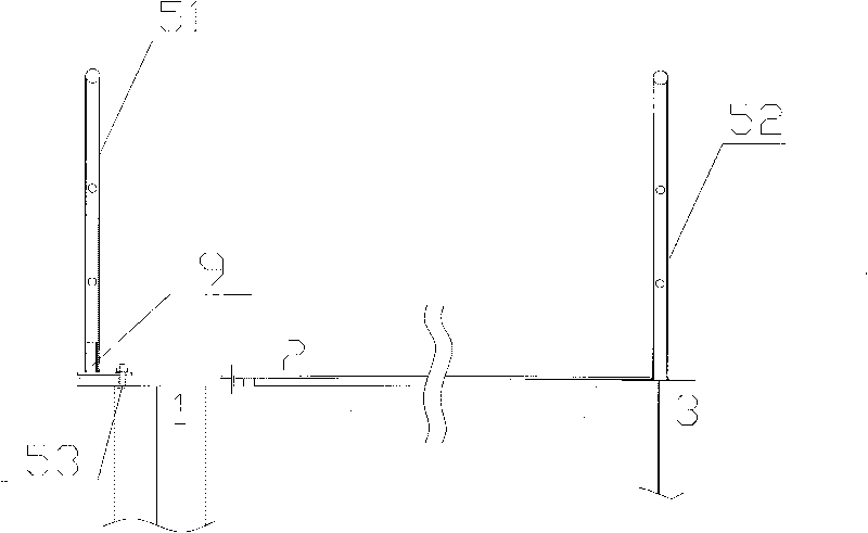 Crane beam frame construction method