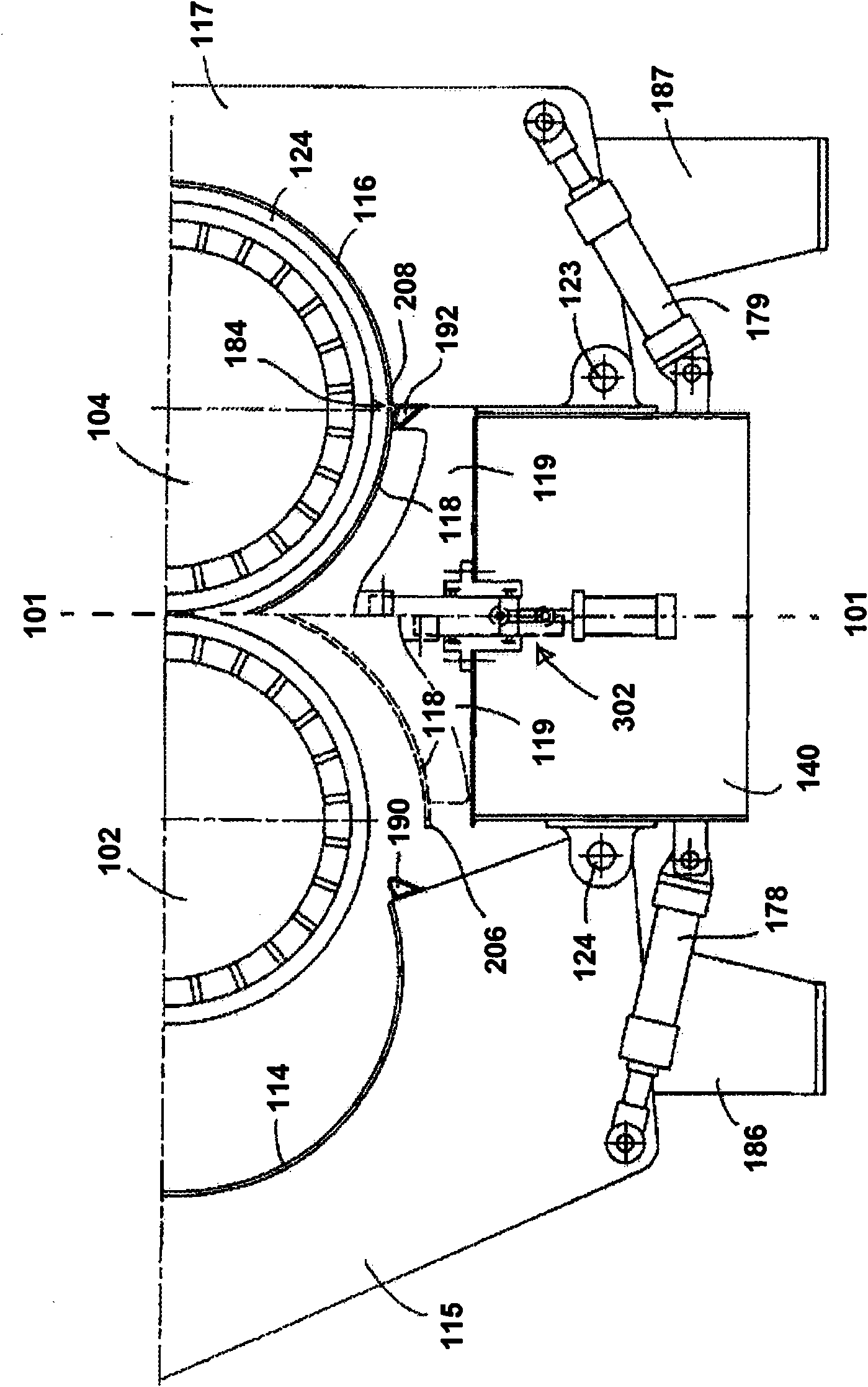 Apparatus for washing and dewatering pulp