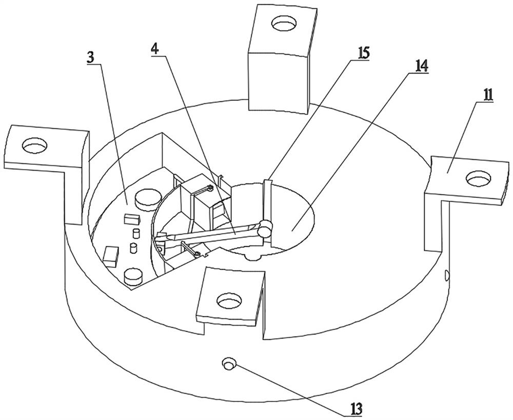 An intelligent detection and alarm device that is convenient for maintenance