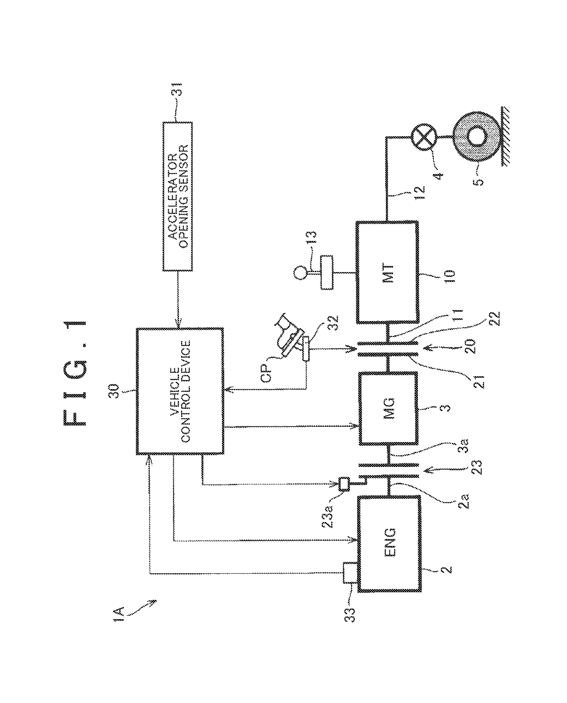 Hybrid vehicle control device