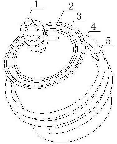 Method for decreasing content of boron impurity in silicon metal through metallurgical process