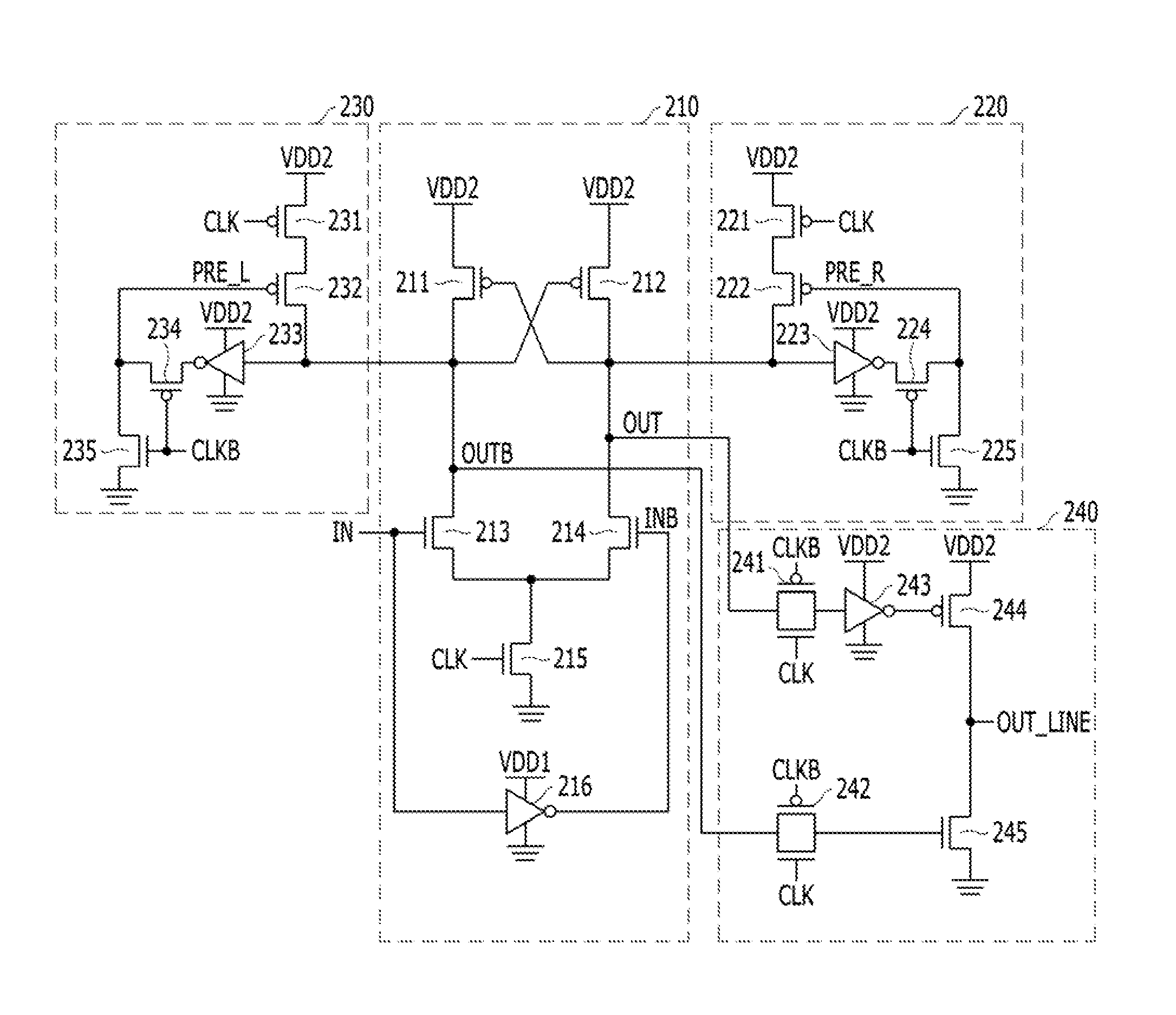 Level shifter and parallel-to-serial converter including the same