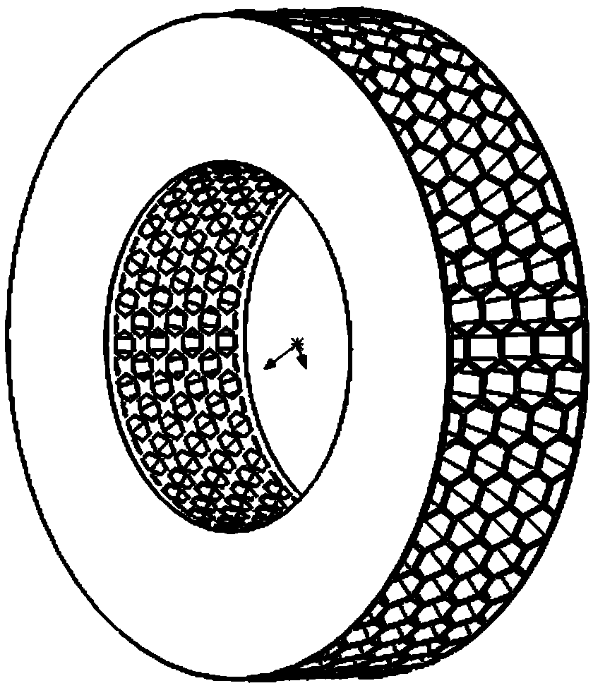 Automobile tire safety device and parameter setting method thereof