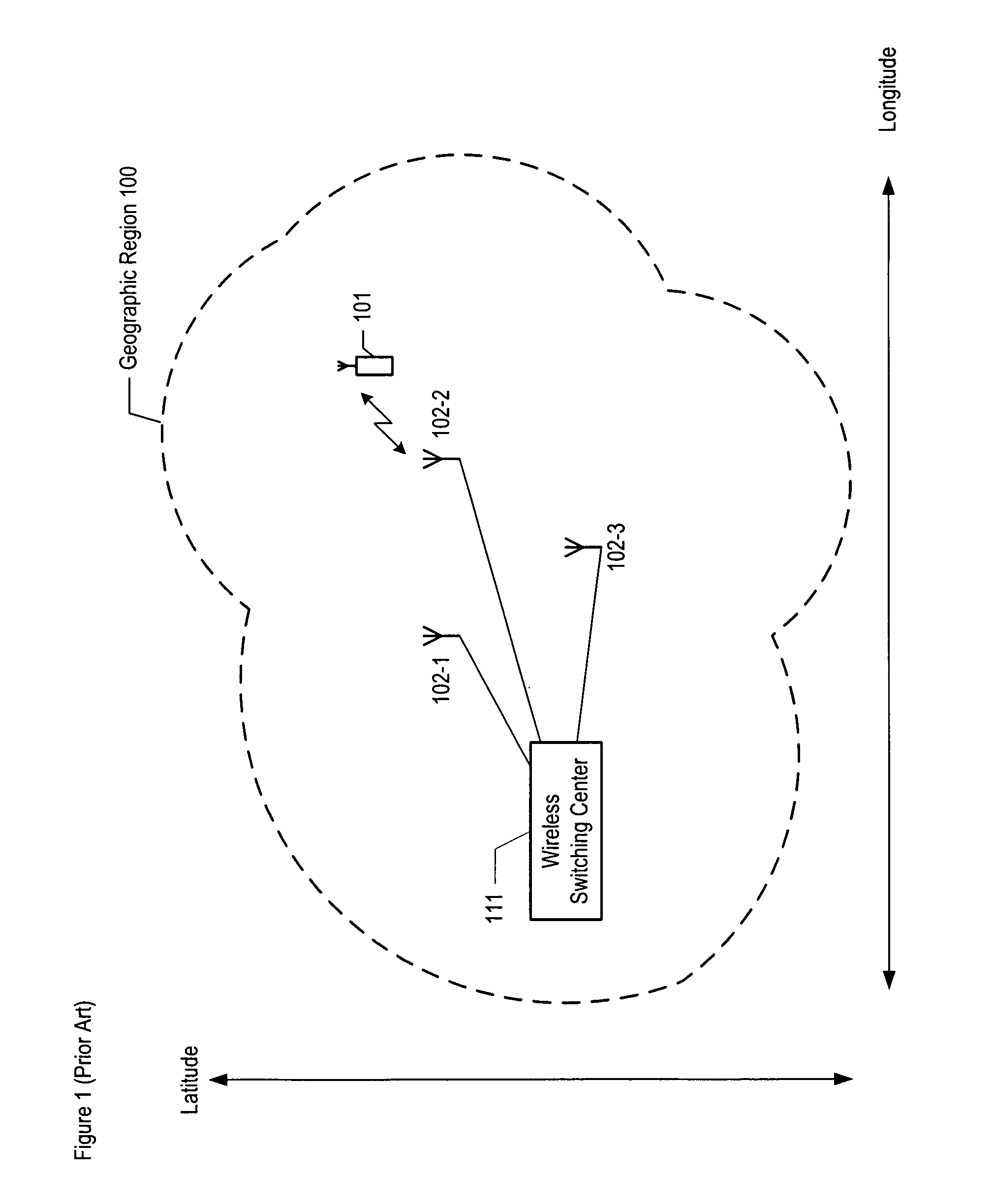 Estimating the location of a wireless terminal based on calibrated signal-strength measurements