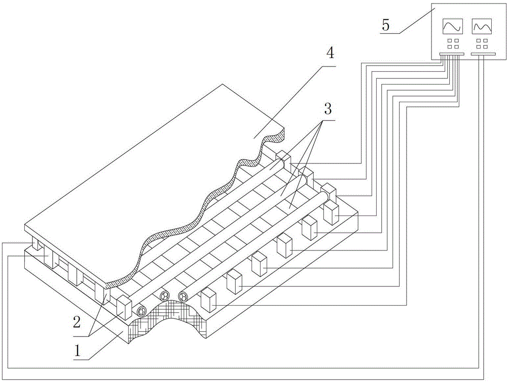 Impact sensor capable of positioning