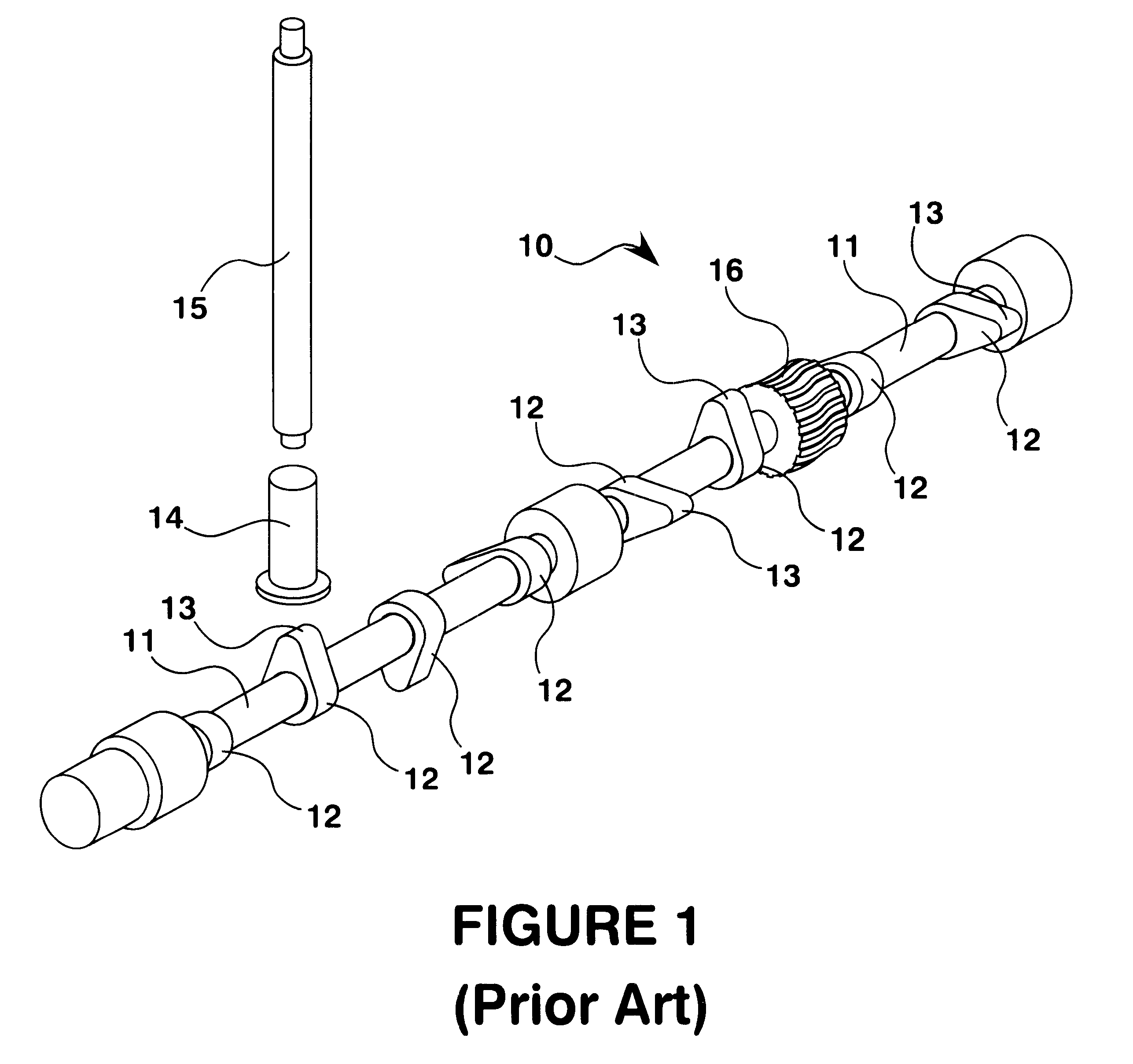 Method of fabricating camshafts