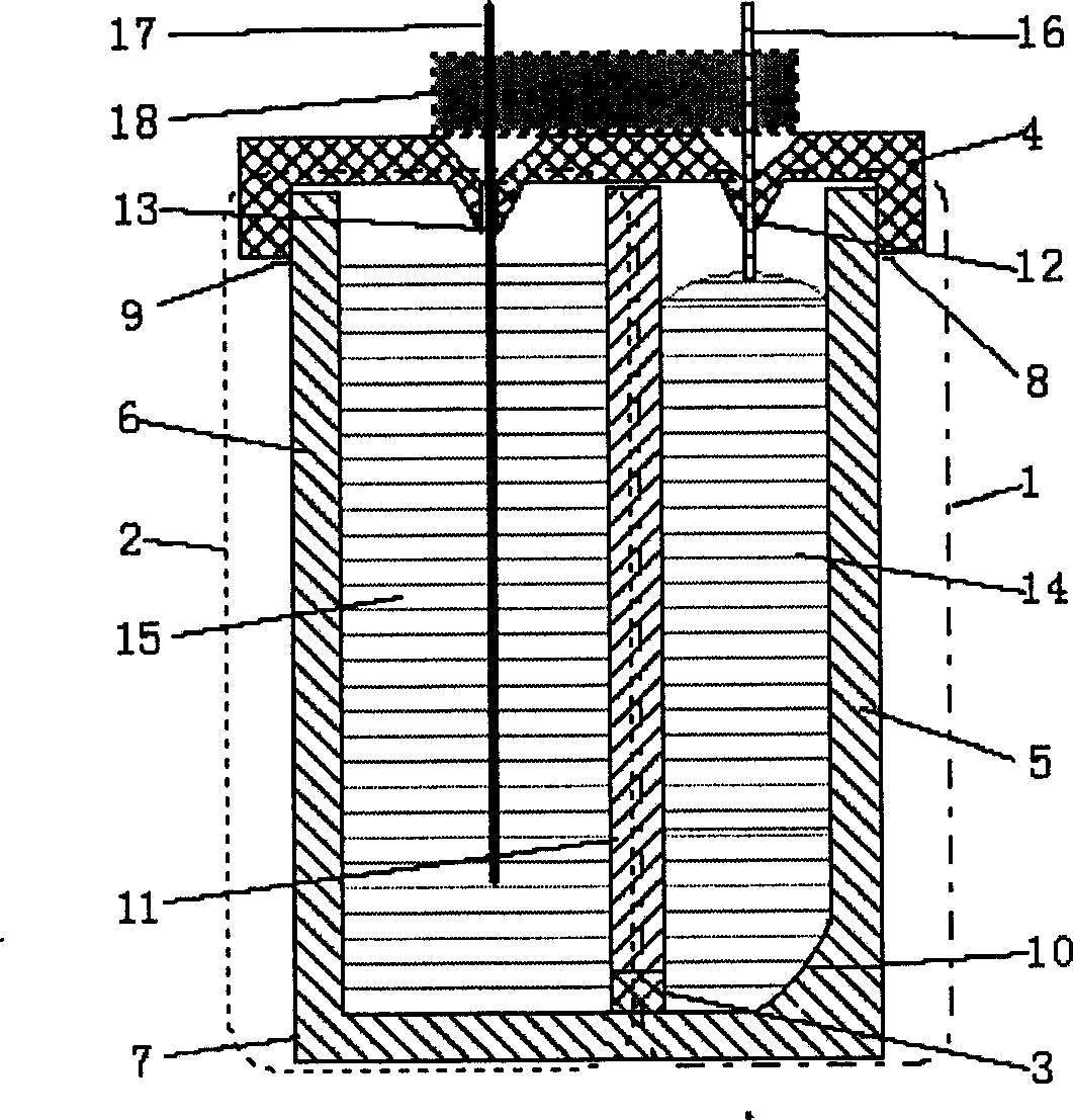 Electric sample introduction composite tube for capillary electrophoresis