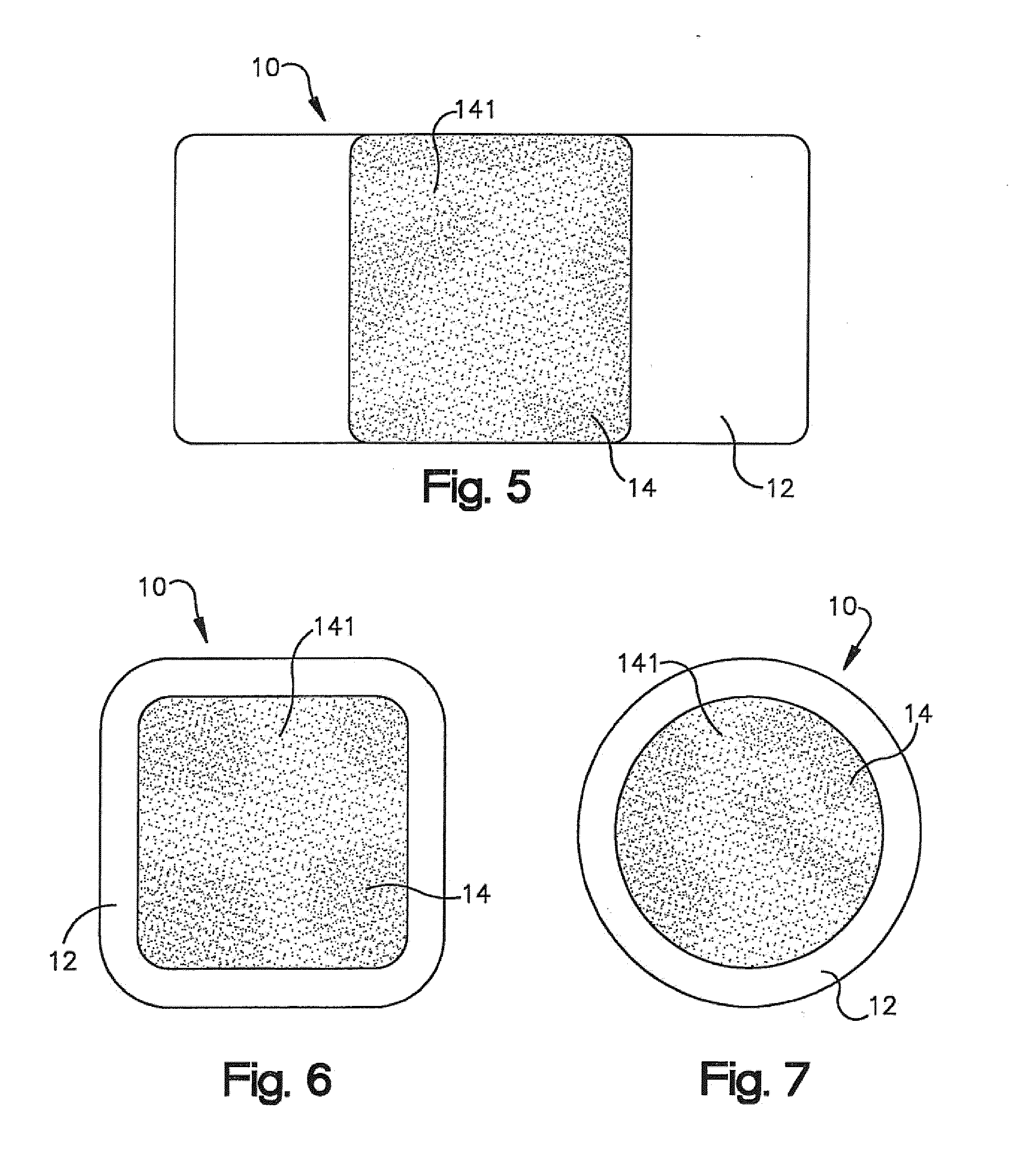 Bandage and method for vital bleaching of skin