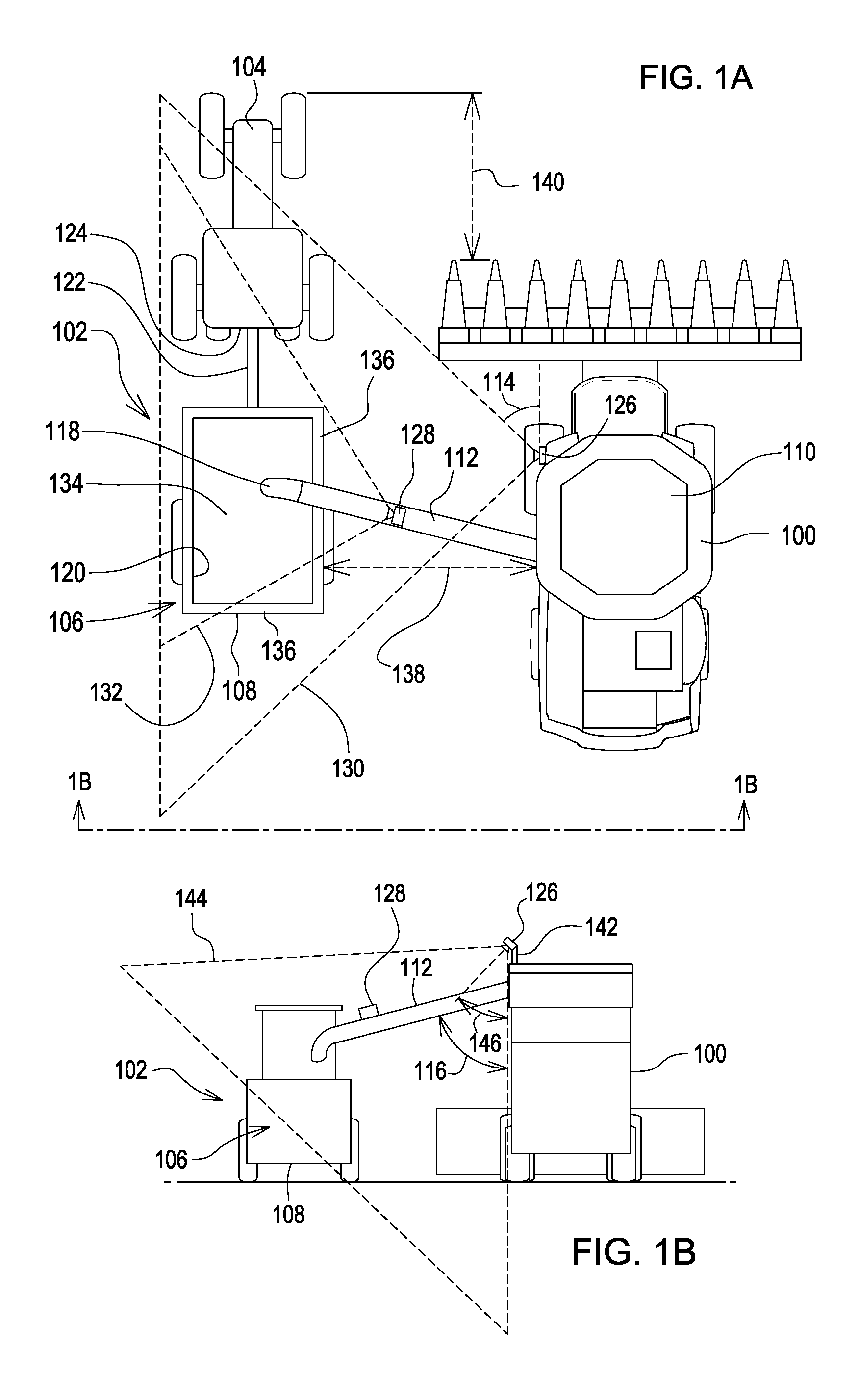 Artificial intelligence for detecting and filling void areas of agricultural commodity containers