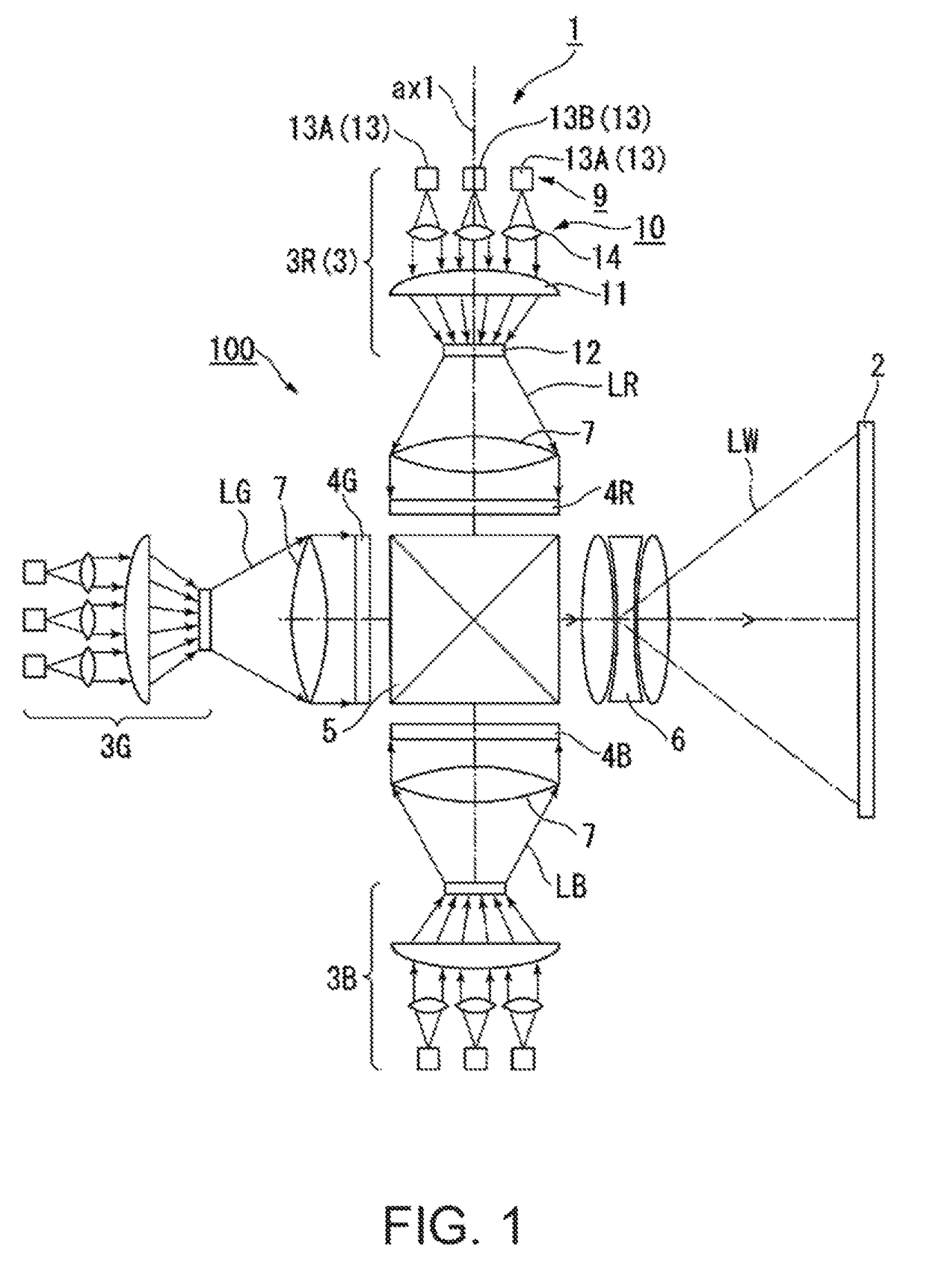 Illumination device and projector