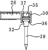 Fixed shaft compass