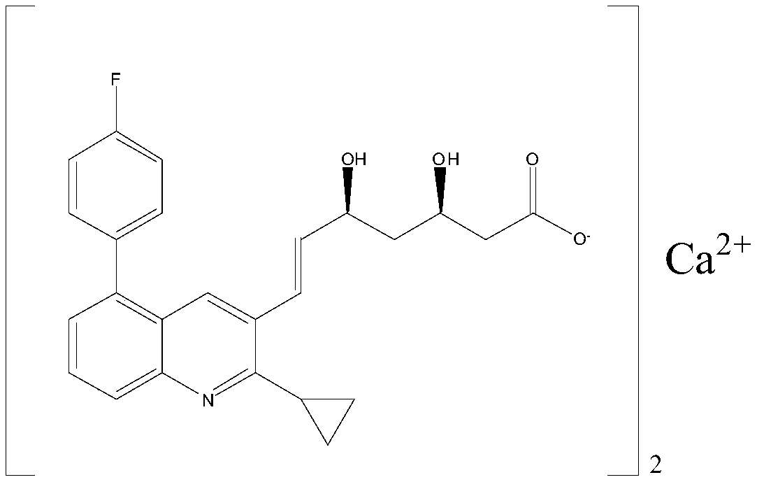 Method for synthesizing pitavastatin calcium intermediate by micro-channel reactor