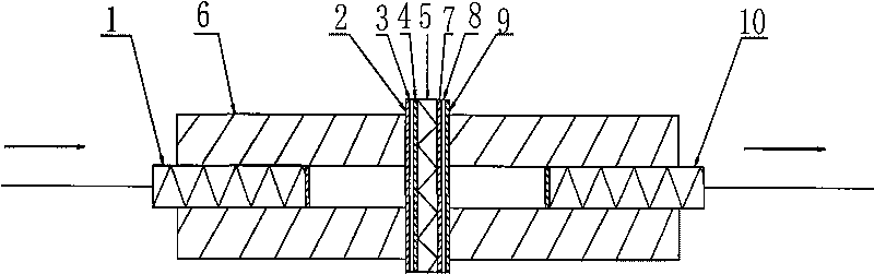 Method for preparing transparent photoelectric ceramic-base tunable wave filter