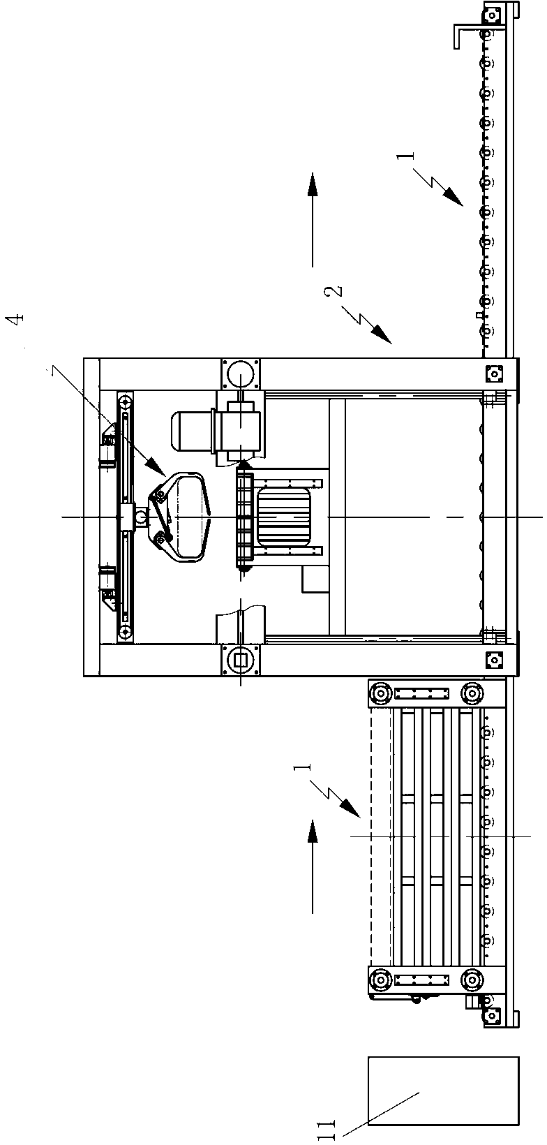 Stacking transmission system