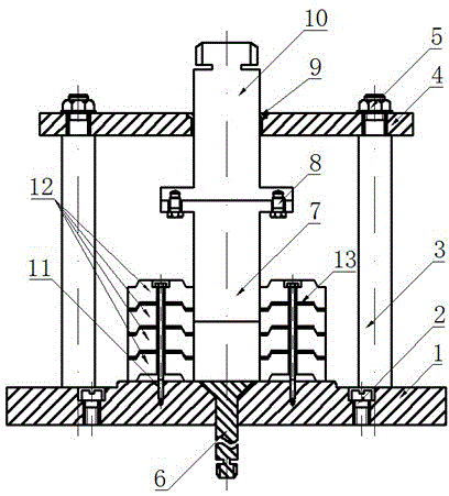 Device and method for thermoforming gradient materials