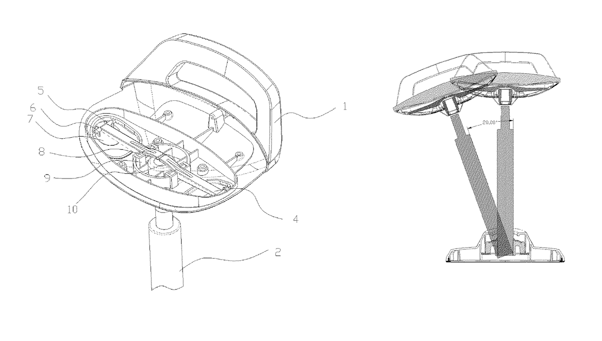 Chair with bi-directional controllable air rod valve