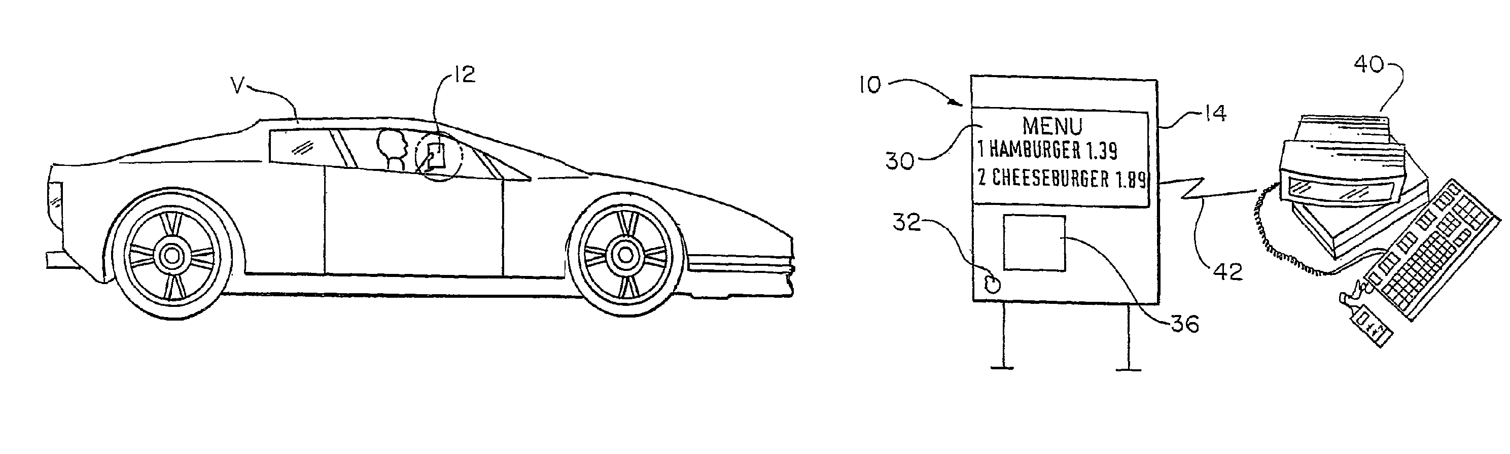 Remote ordering device