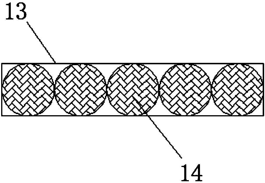 Middle-high voltage oil-resistant rubber semi-conductive shield cable