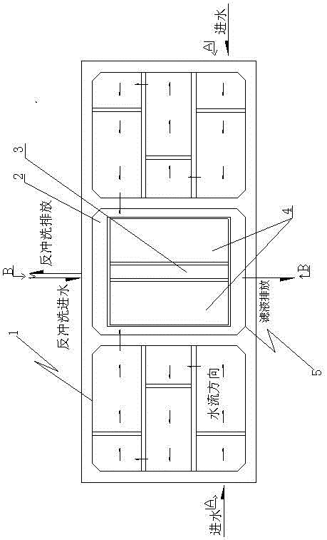 Highly-efficient aeration biological filter applied to advanced printing and dyeing wastewater treatment and treatment method thereof