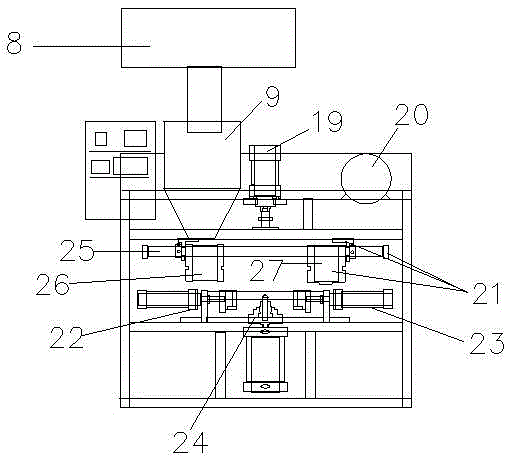 Automatic sand core machine for mocha coffeemaker