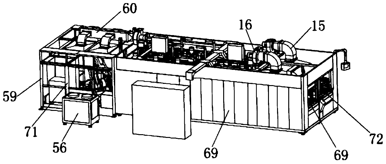 Device and method for dipping of copper wire winding of automobile generator stator