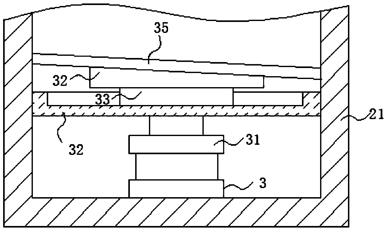 Special material stirring device