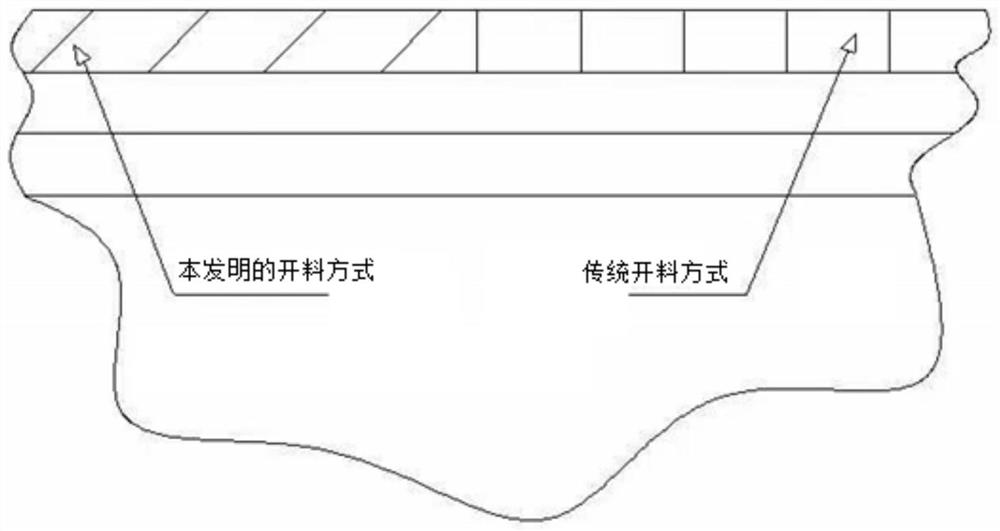 Mounting and cutting process for shaped raw stone, angle-adjustable special charging platform and cutting machine