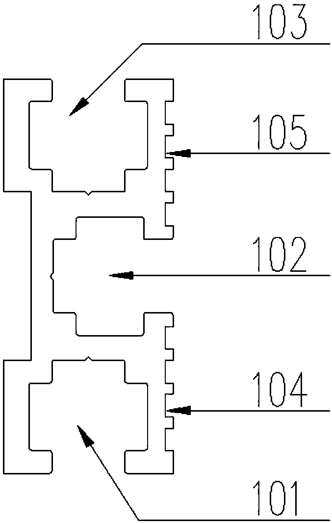 Prefabricated indoor dry hanging type wall brick and construction method thereof