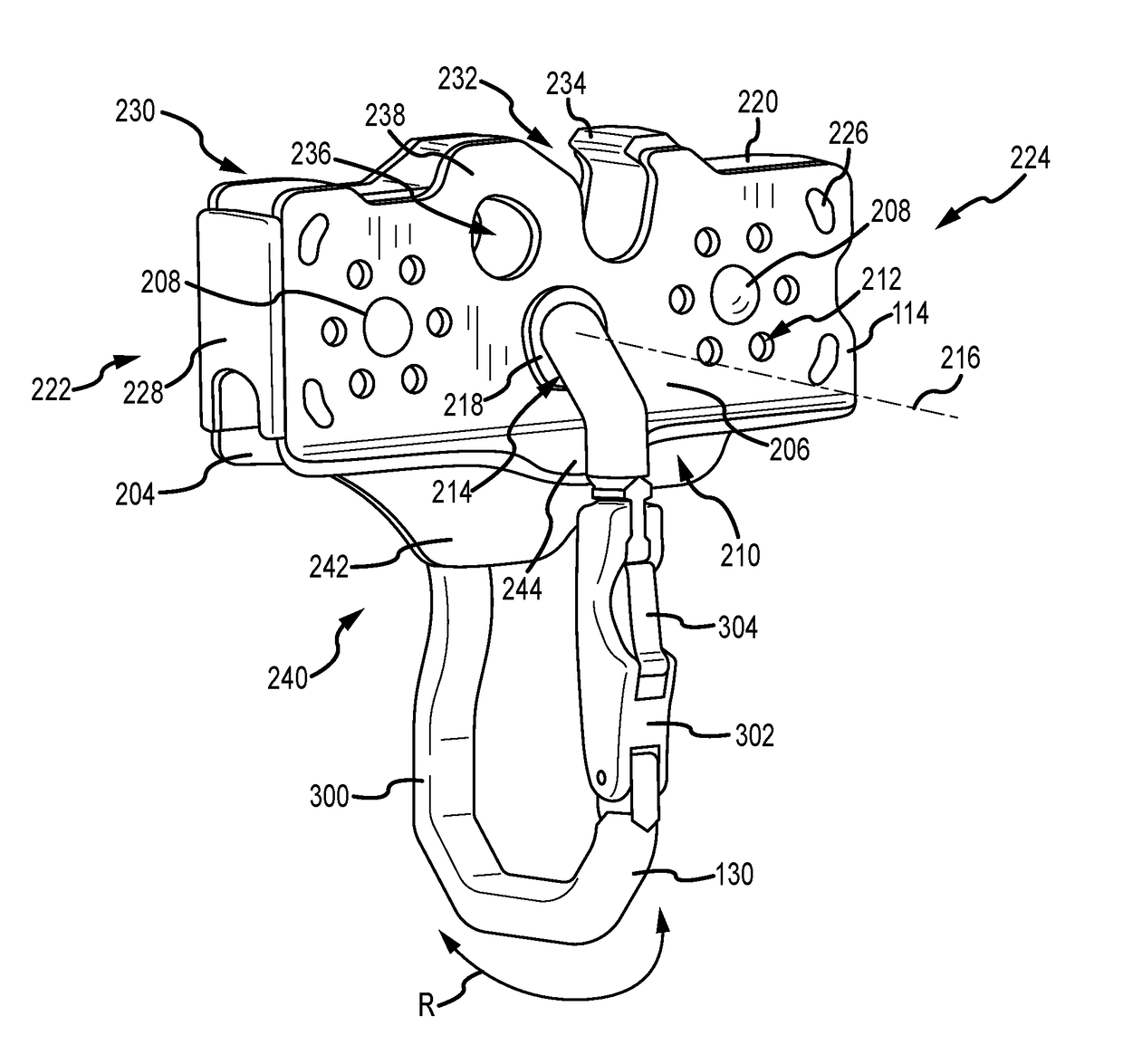 Double-lock carabiner